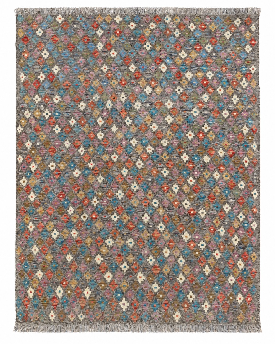 Unik handvävd kelim 192x240 cm